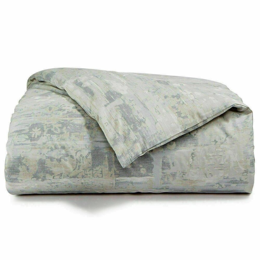 COPY - NWT $375 Calvin Klein Queen Duvet Cover Caspain light sand 100% Cotton … - Picture 5 of 5